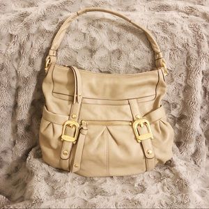 B. Makowsky Genuine Leather Shoulder Bag